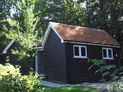 Garage conversion to House Annex, Newtown 2016