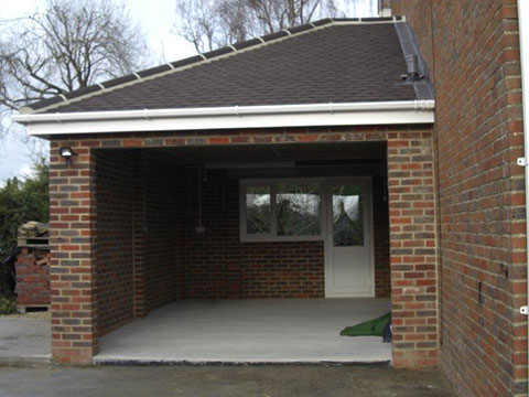 New rear ground floor extension and Garage, Tilehurst 2015